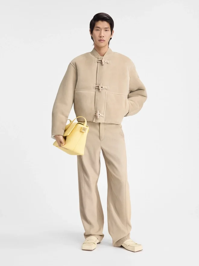 The Telo jacket Cropped shearling jacket The Telo jacket Cropped shearling jacket