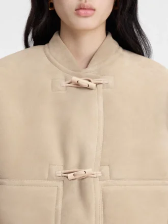 The Telo jacket Cropped shearling jacket