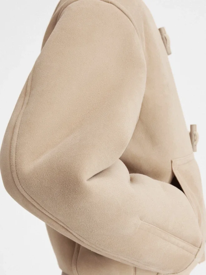 The Telo jacket Cropped shearling jacket The Telo jacket Cropped shearling jacket
