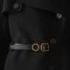 The thin Regalo belt Circle and square thin buckle belt The thin Regalo belt Circle and square thin buckle belt