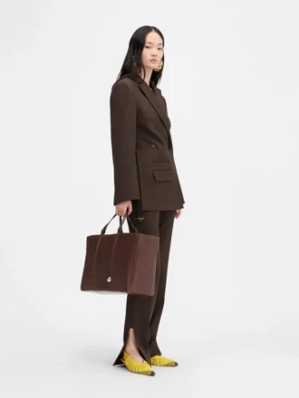 The Tibau jacket Asymmetric double-breasted blazer