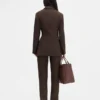 The Tibau jacket Asymmetric double-breasted blazer