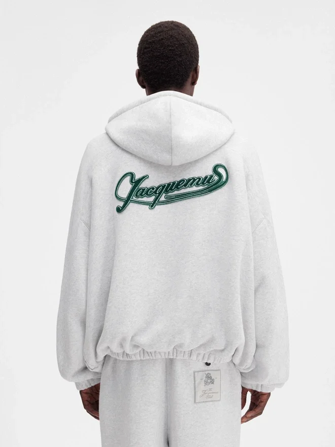 The Torneo hoodie Jacquemus Club logo zipped hoodie The Torneo hoodie Jacquemus Club logo zipped hoodie