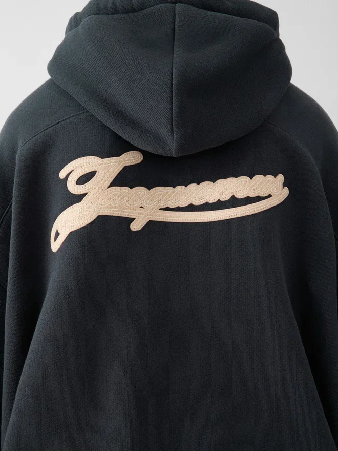 The Torneo hoodie Rosemary label zipped hoodie The Torneo hoodie Rosemary label zipped hoodie