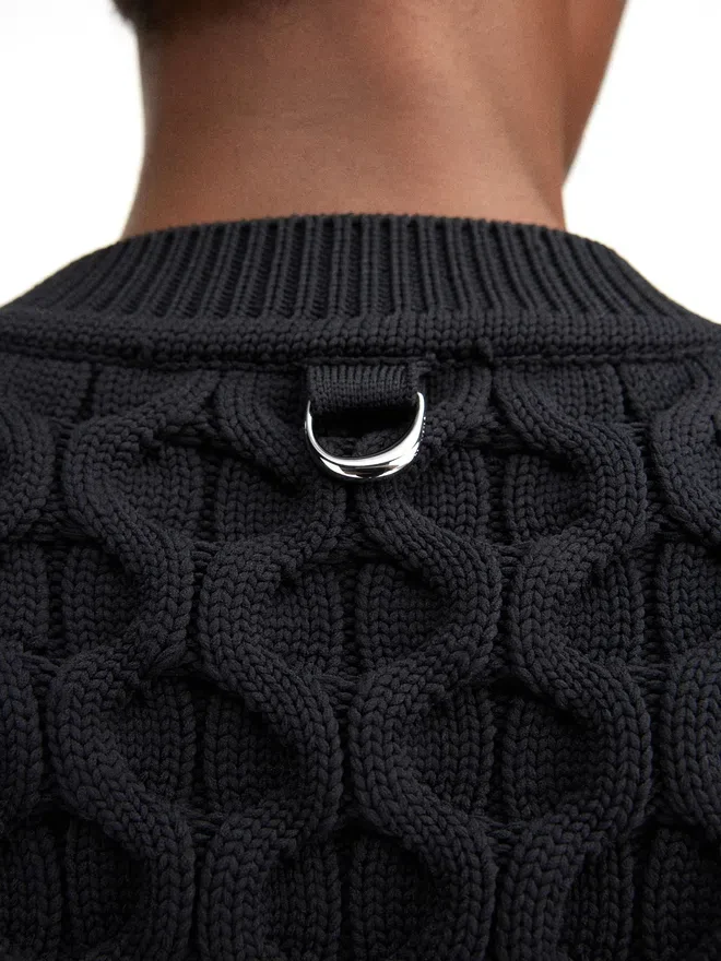 The Torsade sweater Honeycomb sweater The Torsade sweater Honeycomb sweater