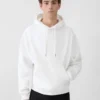 The Torsade sweatshirt Flocked logo hoodie