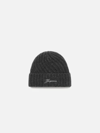 The Tourni beanie Twisted embroidered beanie