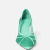 The Tourni heels Twisted pump heels