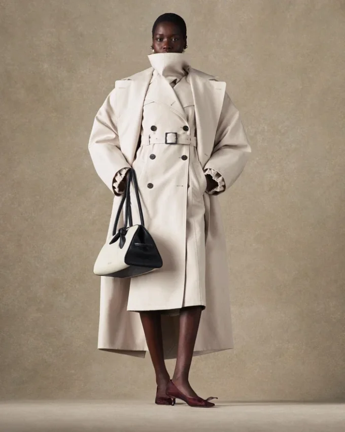 The Trapezi trench coat Relaxed trench coat