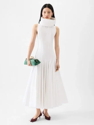 The Triana dress Flared godet dress