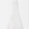 The Triana dress Flared godet dress