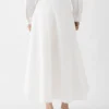 The Triangle skirt Flared maxi skirt