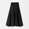 The Triangle skirt Flared maxi skirt