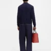 The Tricot knit Fitted monogram sweater