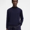 The Tricot knit Fitted monogram sweater