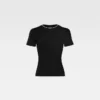 The Tricot t-shirt Asymmetric knit t-shirt