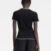 The Tricot t-shirt Asymmetric knit t-shirt