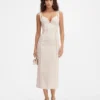 The Valérie dress Frayed fitted dress