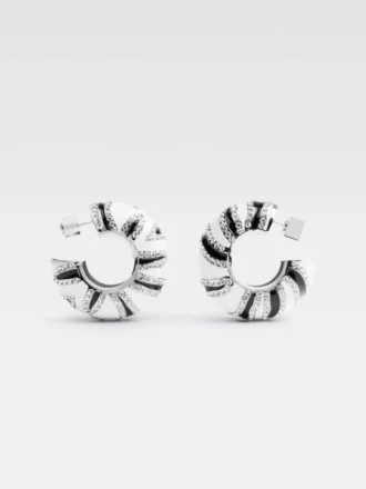 The Zebra earrings Rhinestone zebra hoop earrings The Zebra earrings Rhinestone zebra hoop earrings