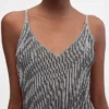 The Zebra mini knit dress Zebra jacquard mini dress